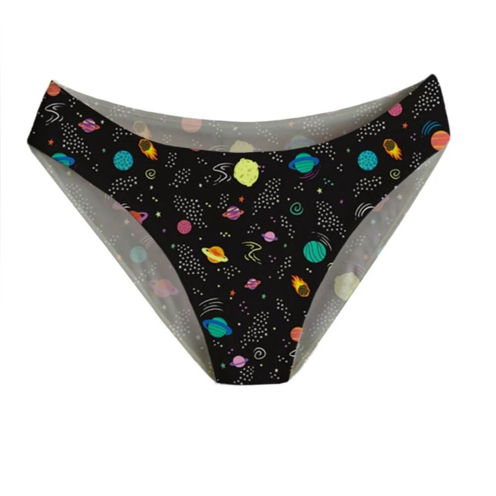 Woman’s Knotty Solar Nebula High-Rise Brief Size 3XL